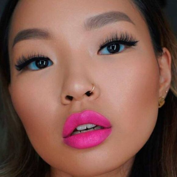 Smashbox PoolSide Prime and Plush BE LEGENDARY Lipstick (HOT PINK) - Picture 6 of 14